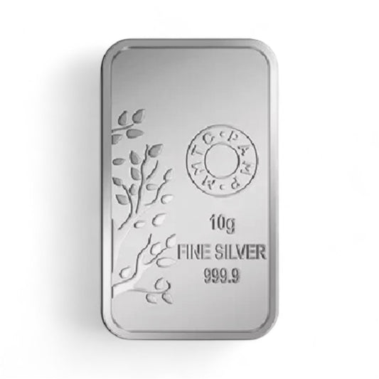 Mmtc Pamp Tree of Life or Banyan Tree 10 grams Silver Bar