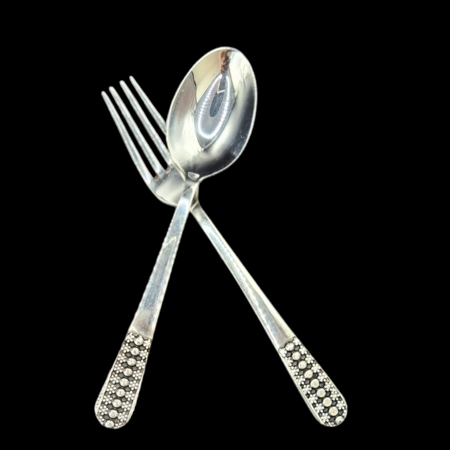 925 silver Antique polish Dinner set