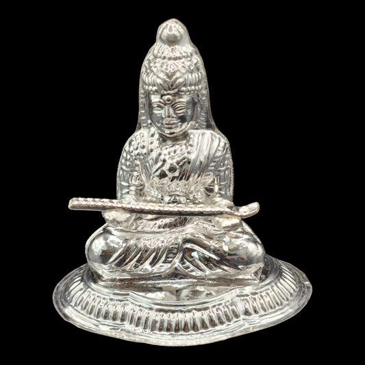 Silver Goddess Annapurna Idol