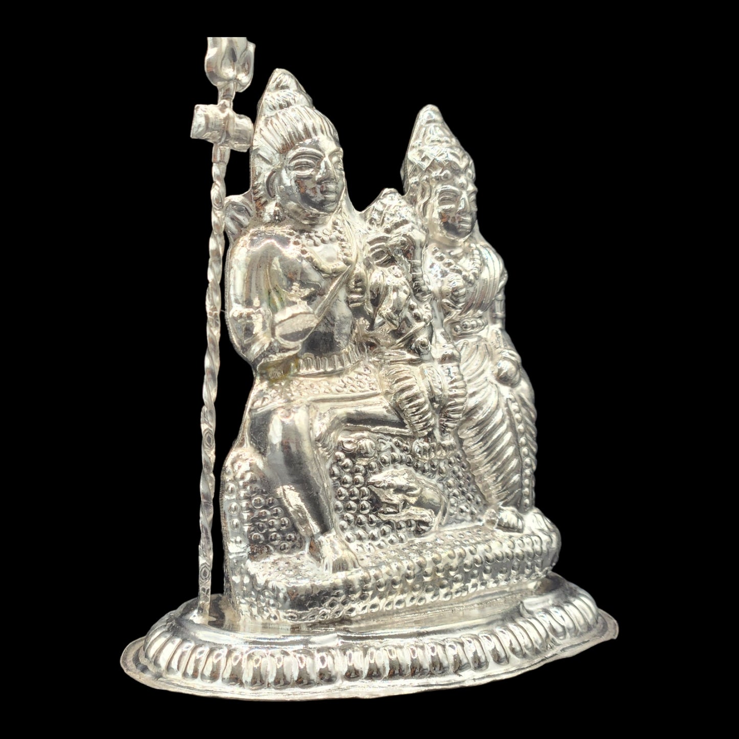 Silver Shiv Parivar Idol
