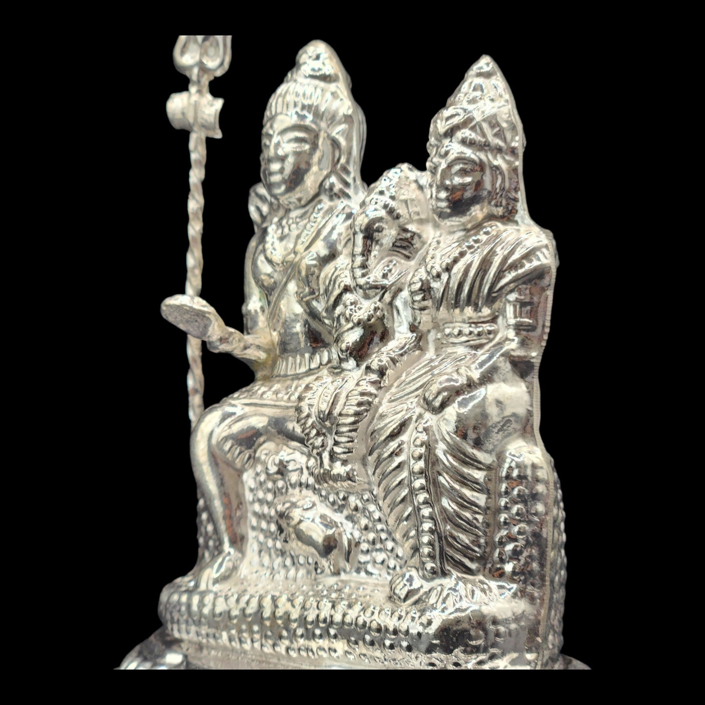 Silver Shiv Parivar Idol