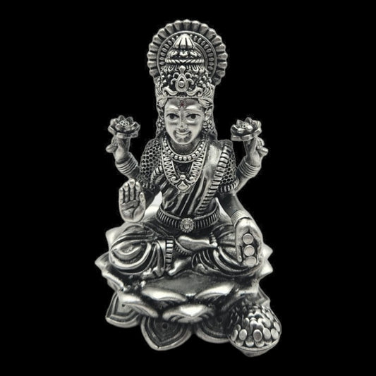 925 Silver  Goddess Laxmi Idol.