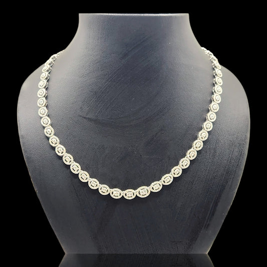 Elegant Zircon Stone Necklace.