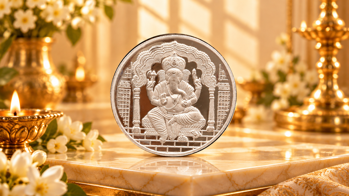 Lord Ganesh coin