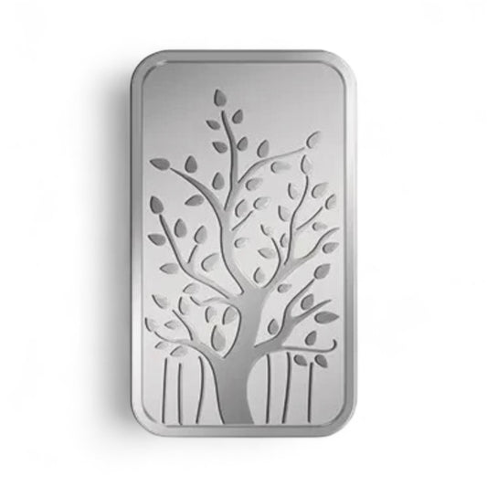 Mmtc Pamp Tree of Life or Banyan Tree 10 grams Silver Bar