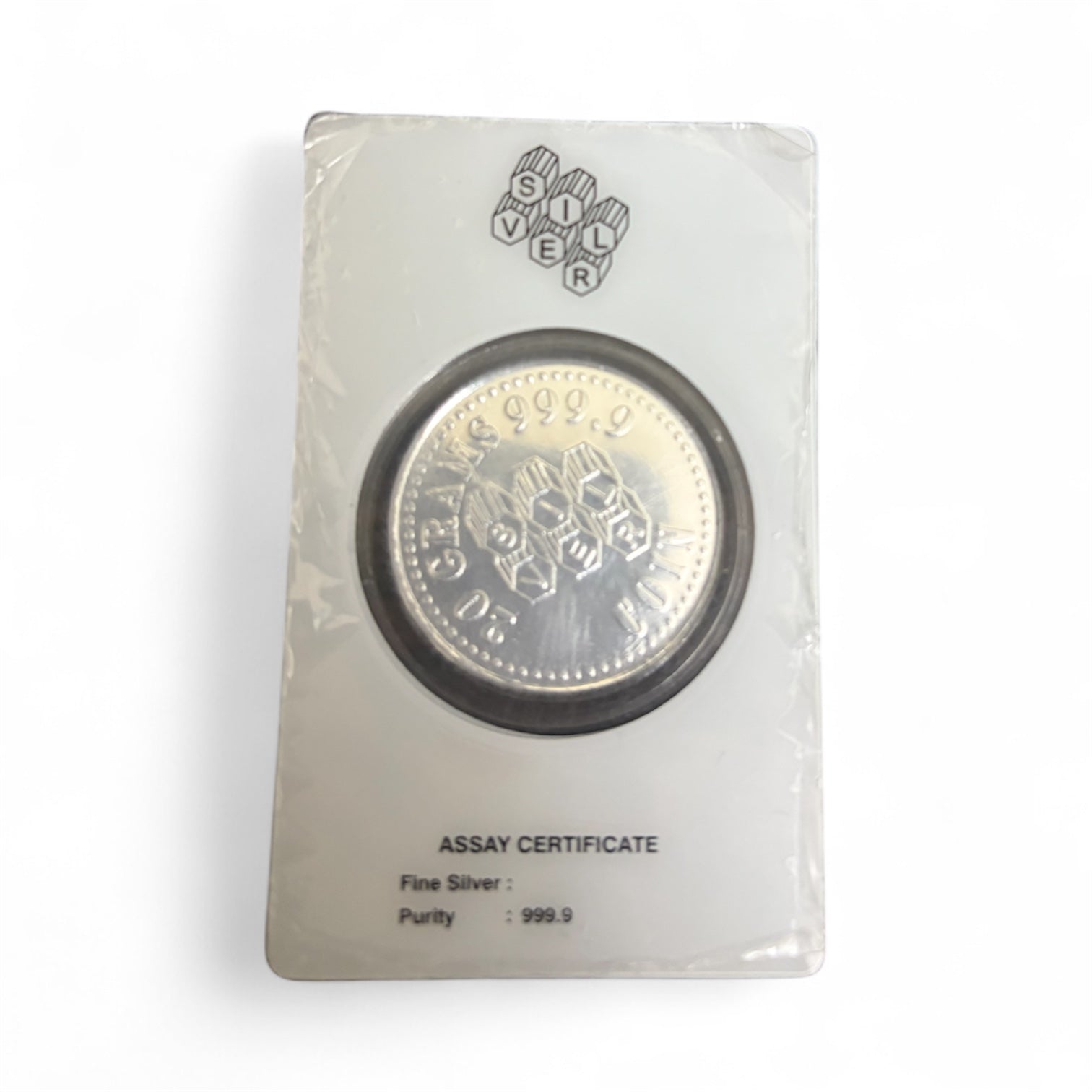 999 fine silver 20 gms  coin al fardan