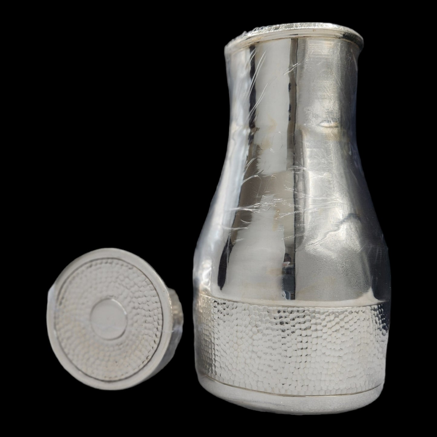 925  Silver Antique Polish Water bottle .