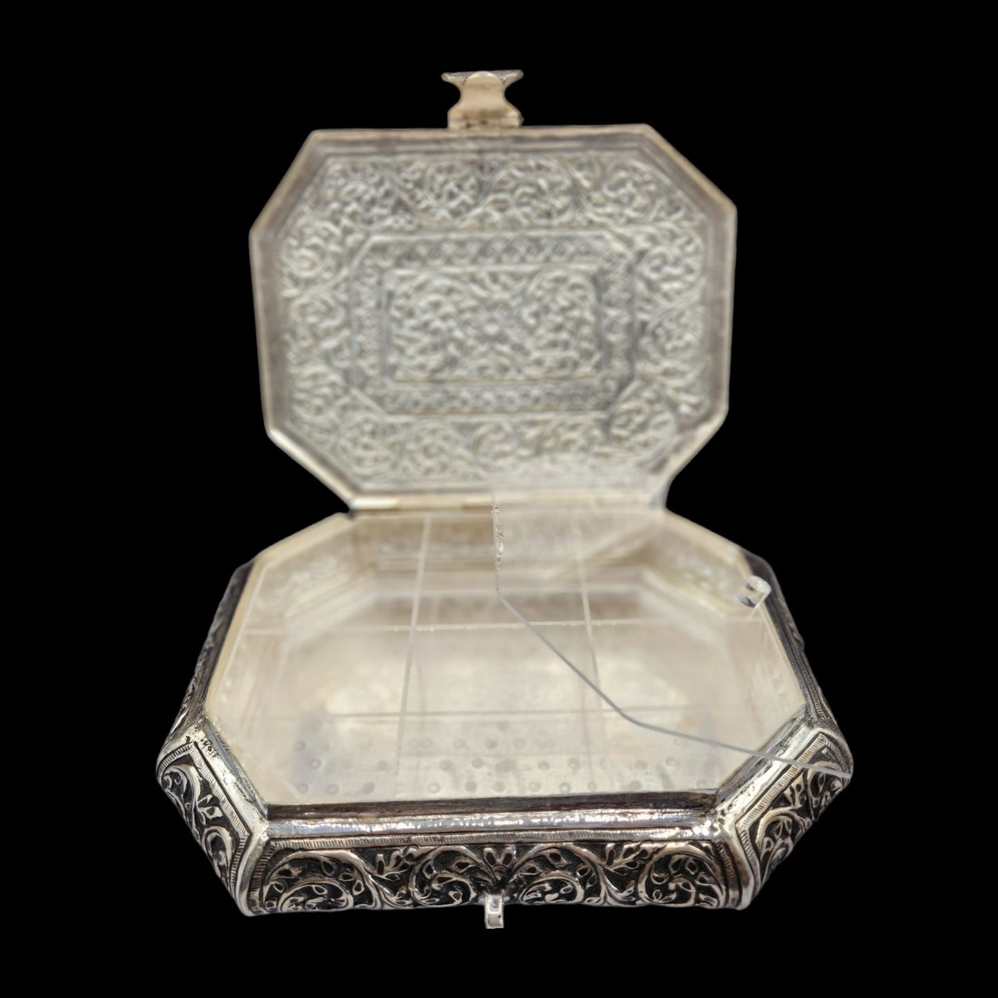 Antique Silver Dryfruit box