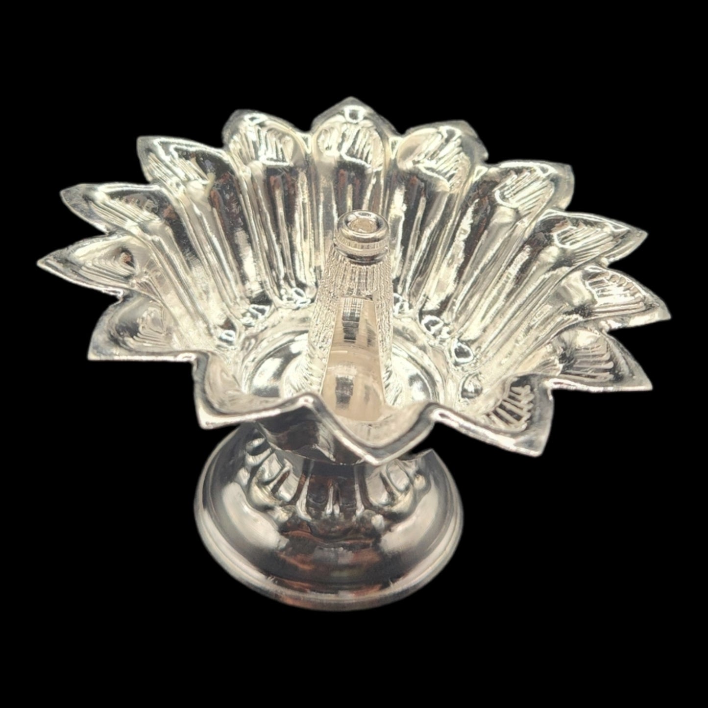 Silver Akhand Jyot Diya