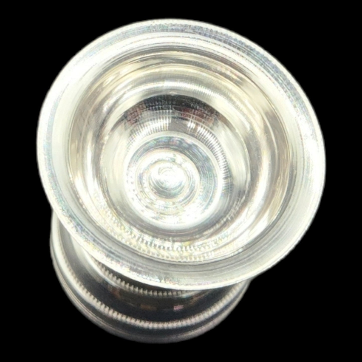 Silver Plain Round Diya