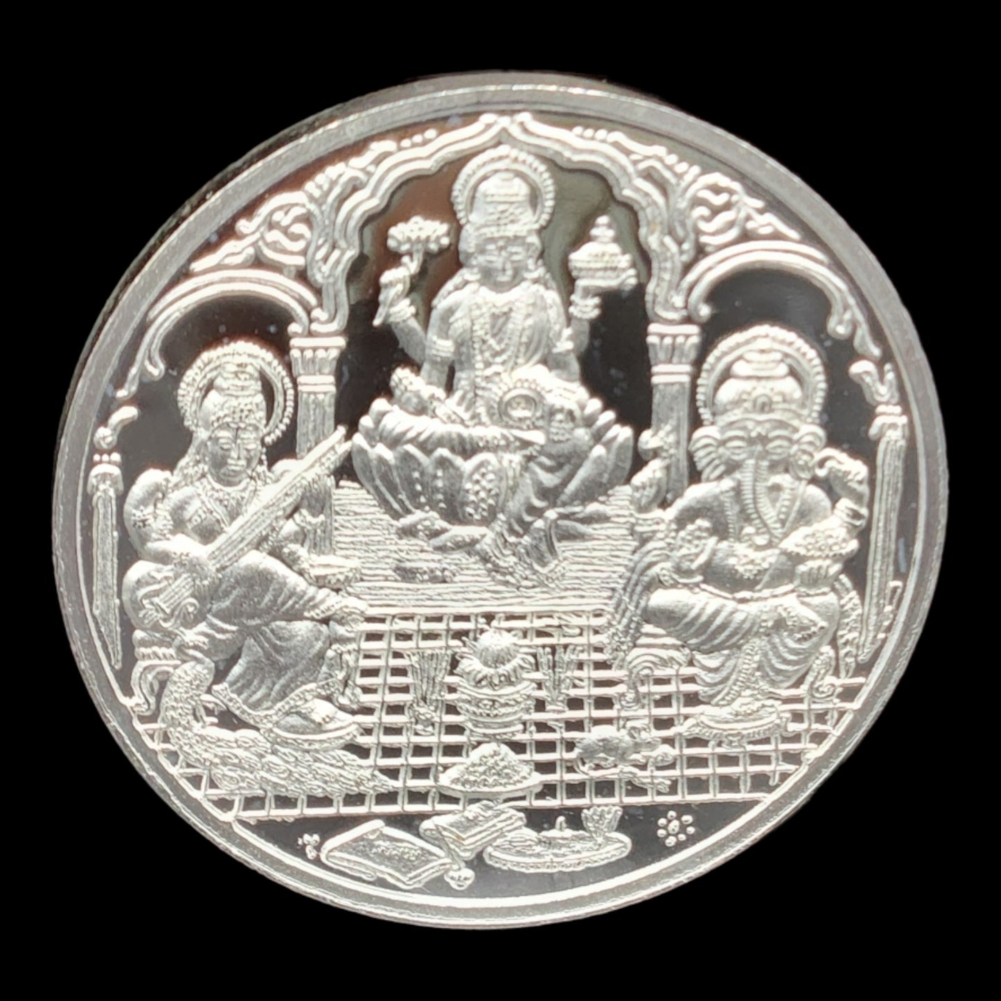 999 Silver Trimurti Coin 5 g