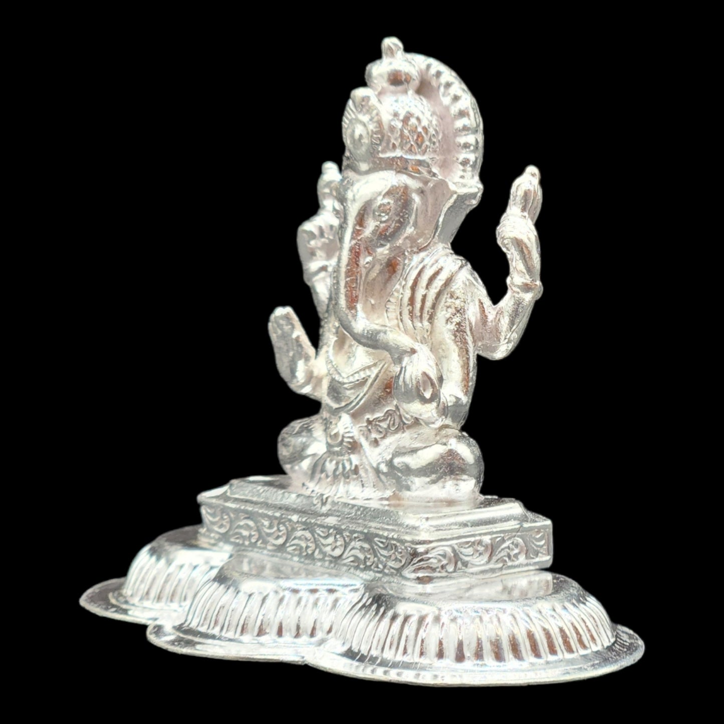 Silver Lord Ganesha Idol