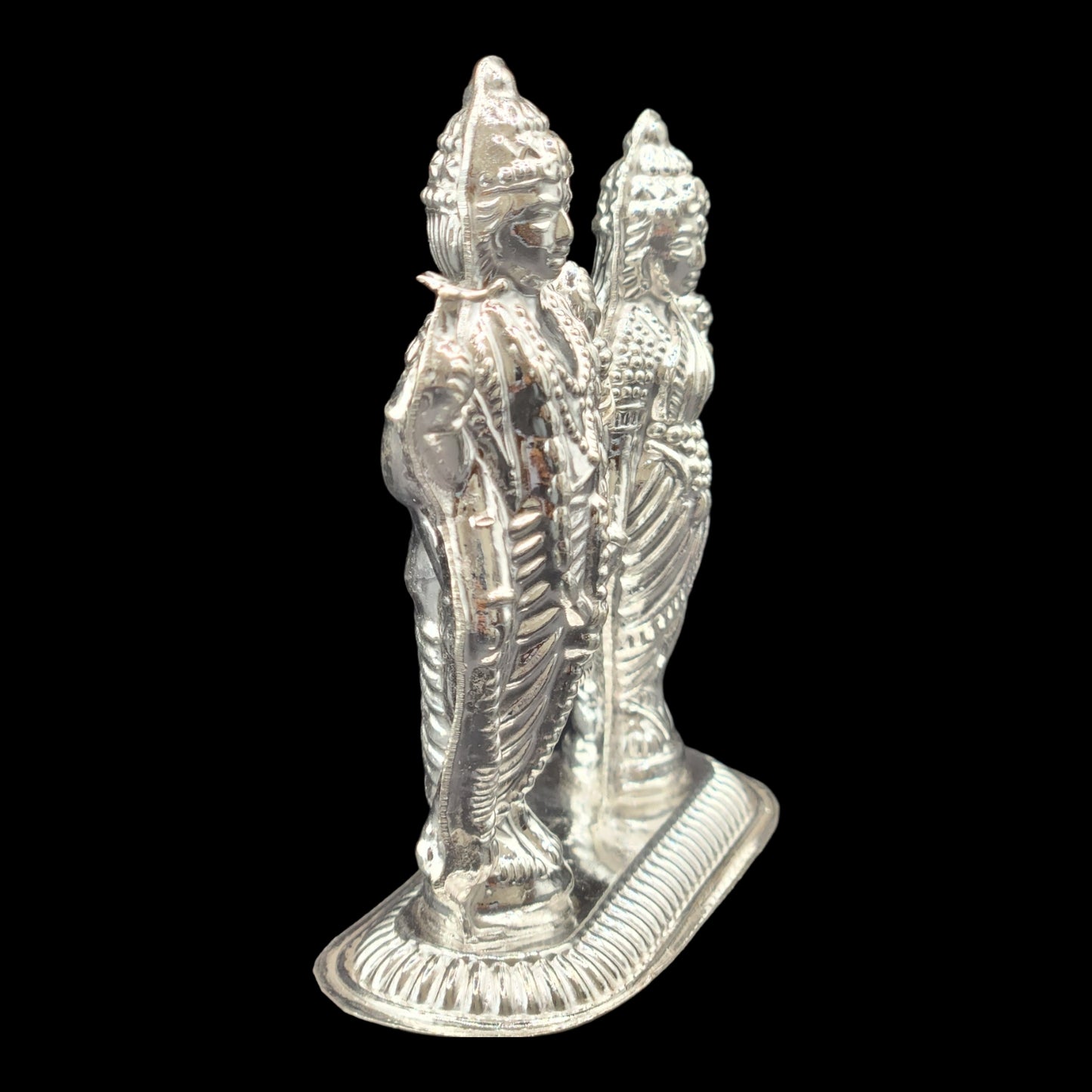 Silver Laxmi Narayan Idol