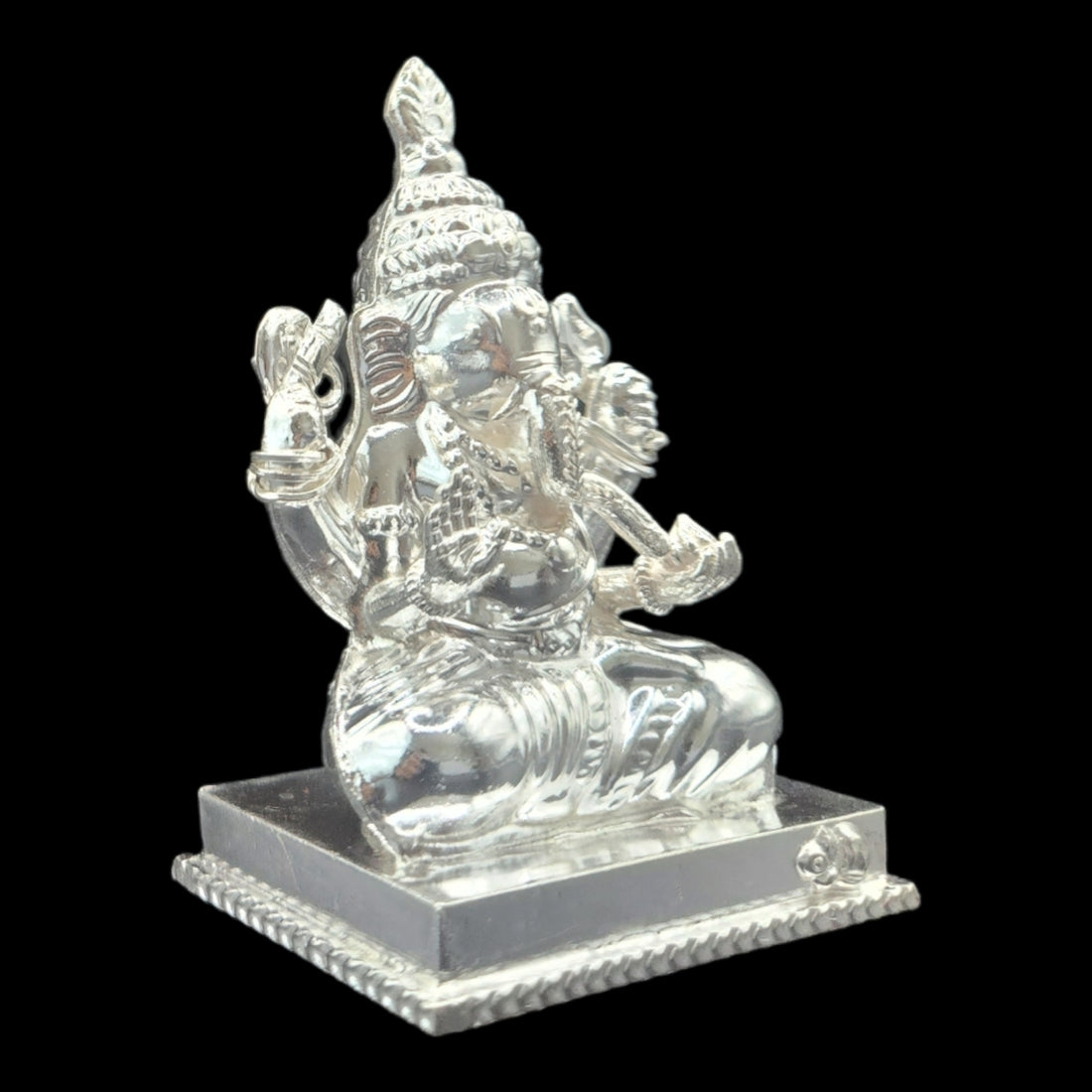 Silver Lord Ganesha Idol