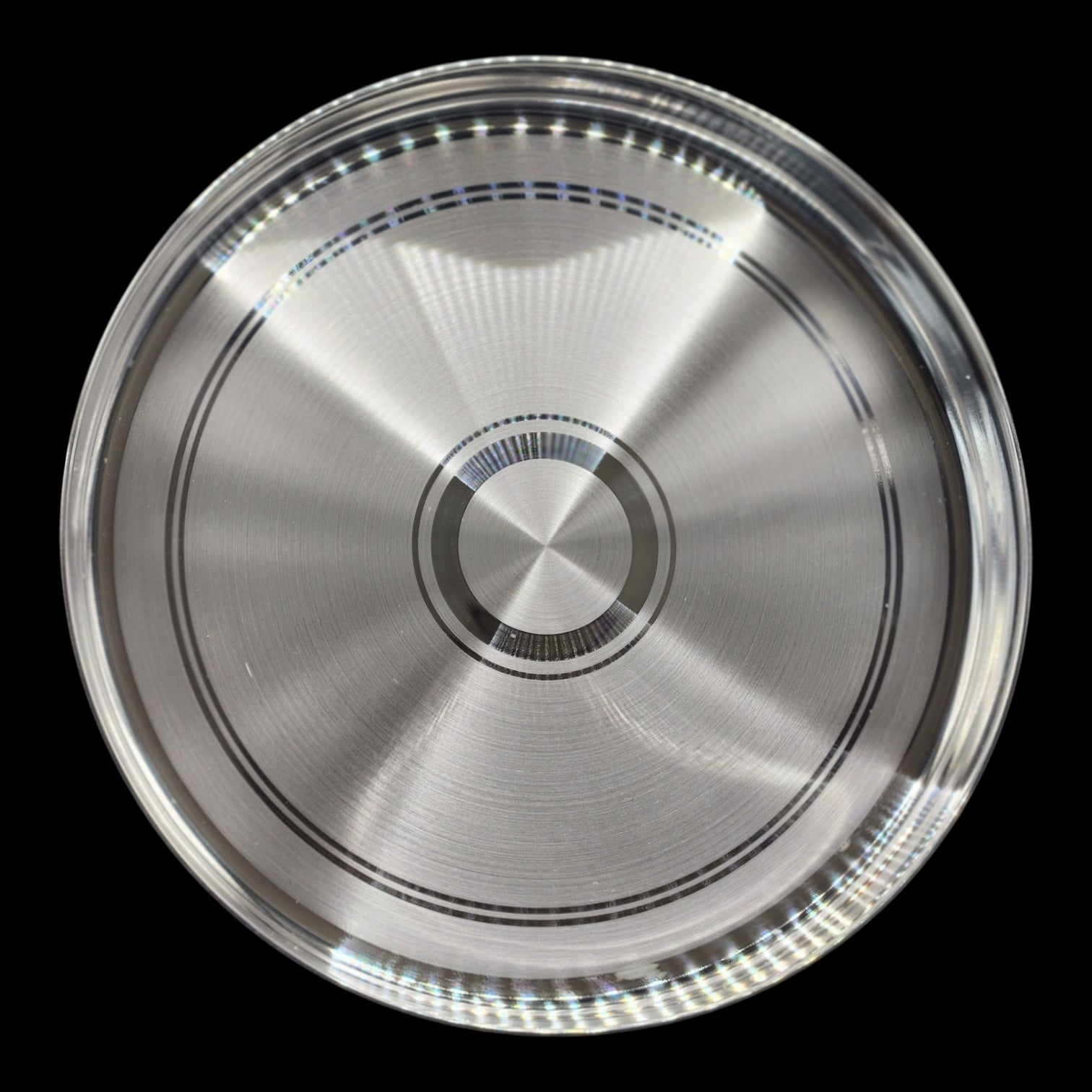 4 plates of different sizes silver offers plated