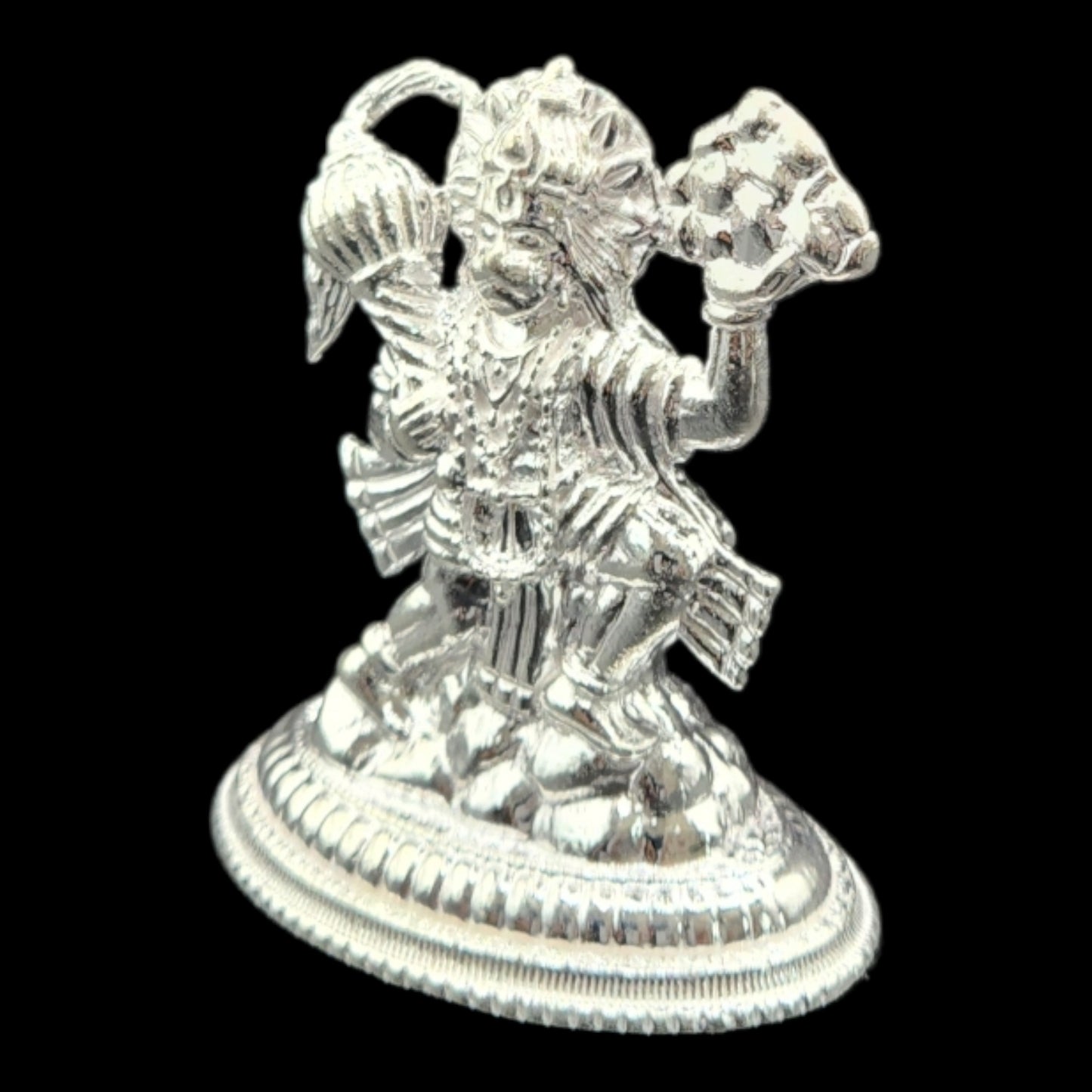 Silver Hanuman Idol