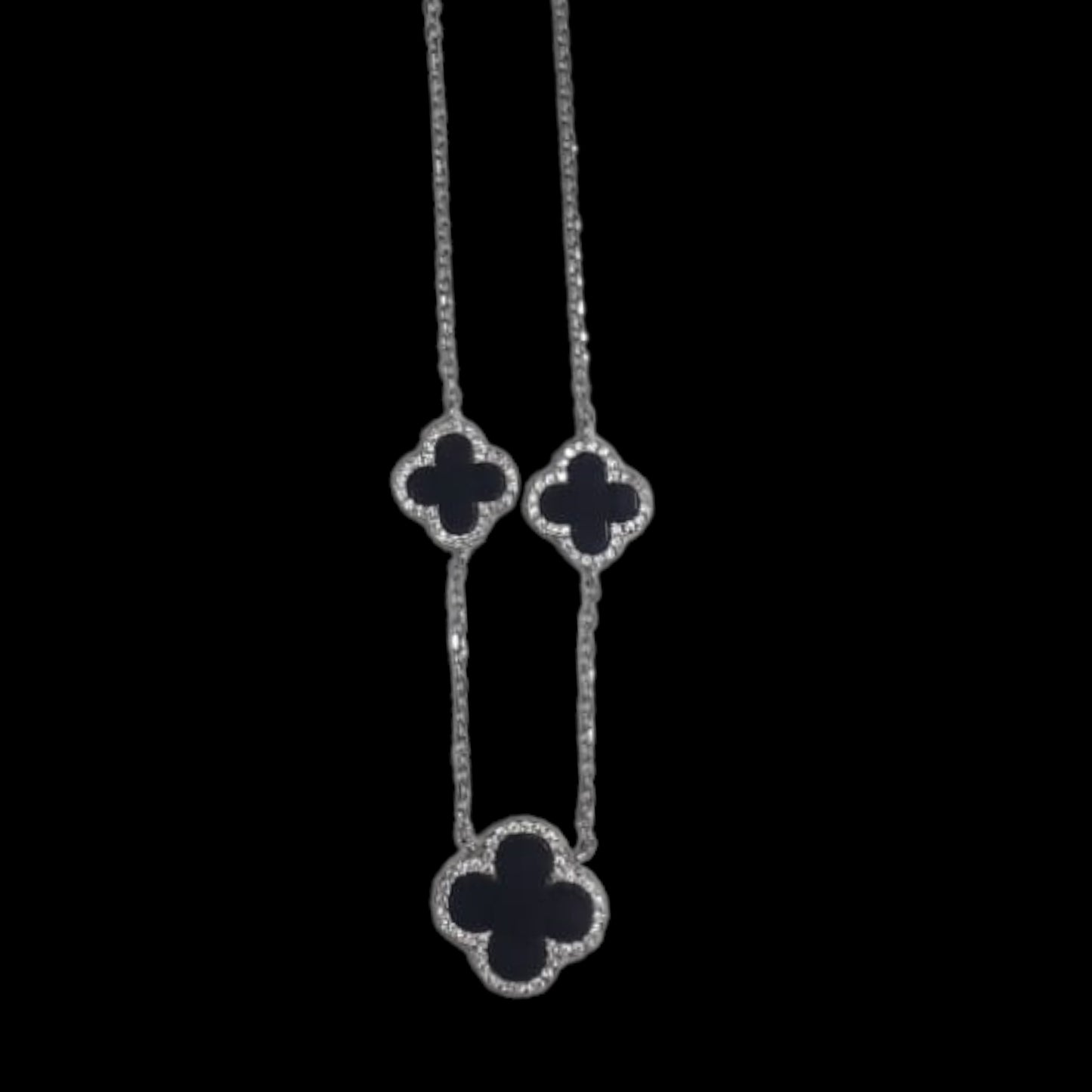 Four Clover Leaf Necklace.