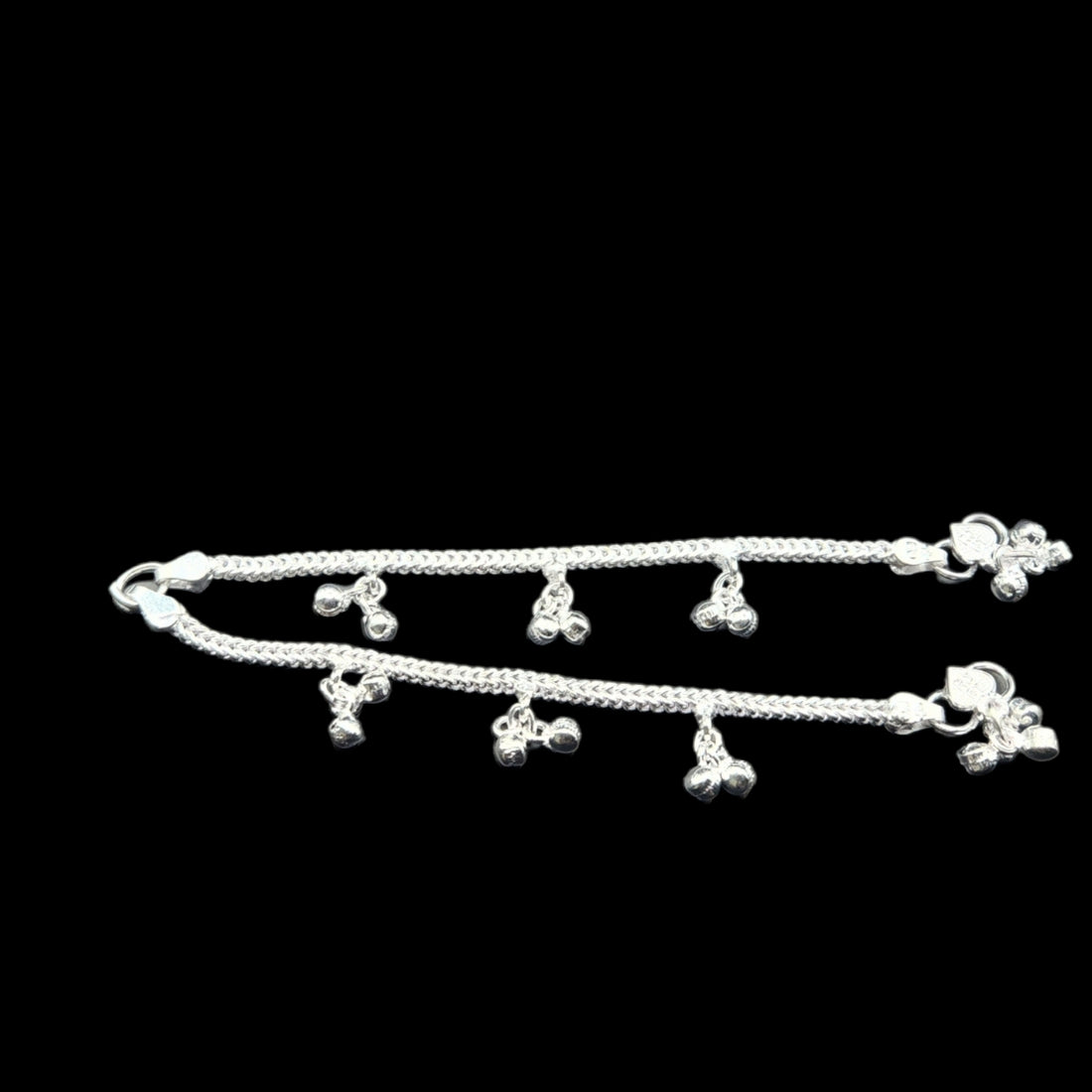 Silver Anklets For kids