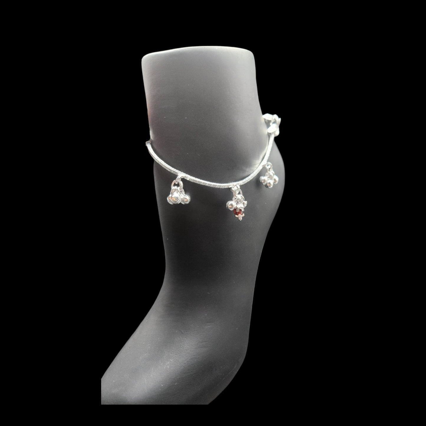 Silver Anklets for Kids