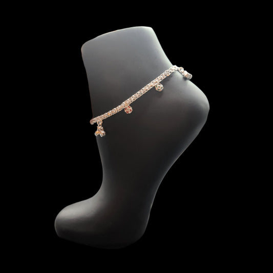 Silver Anklets For kids