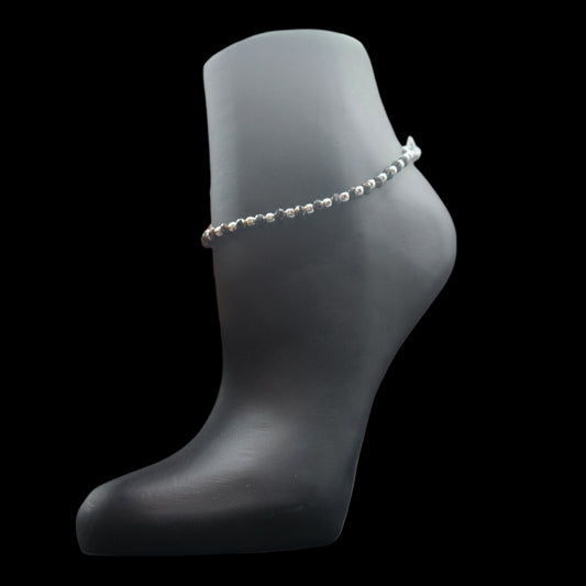 Silver Kids Anklets