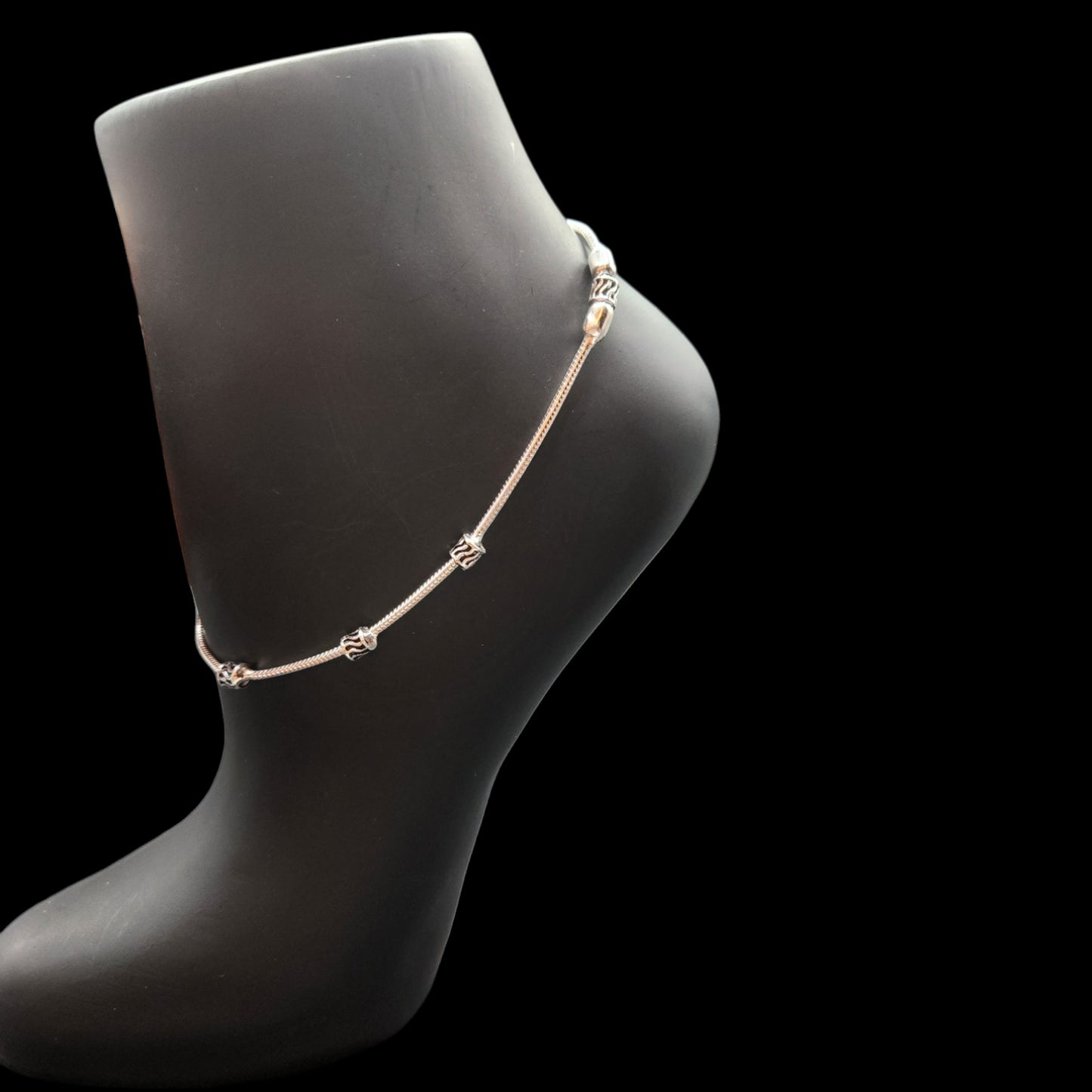 Silver Anklet