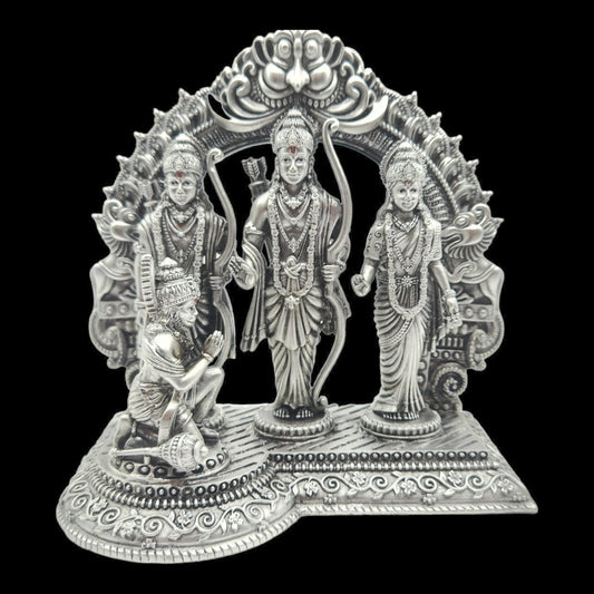 925 Silver Ramdarbar Idol in Antique Polish.