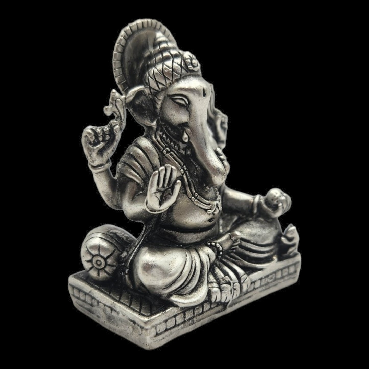 925 Silver Ganesh Idol