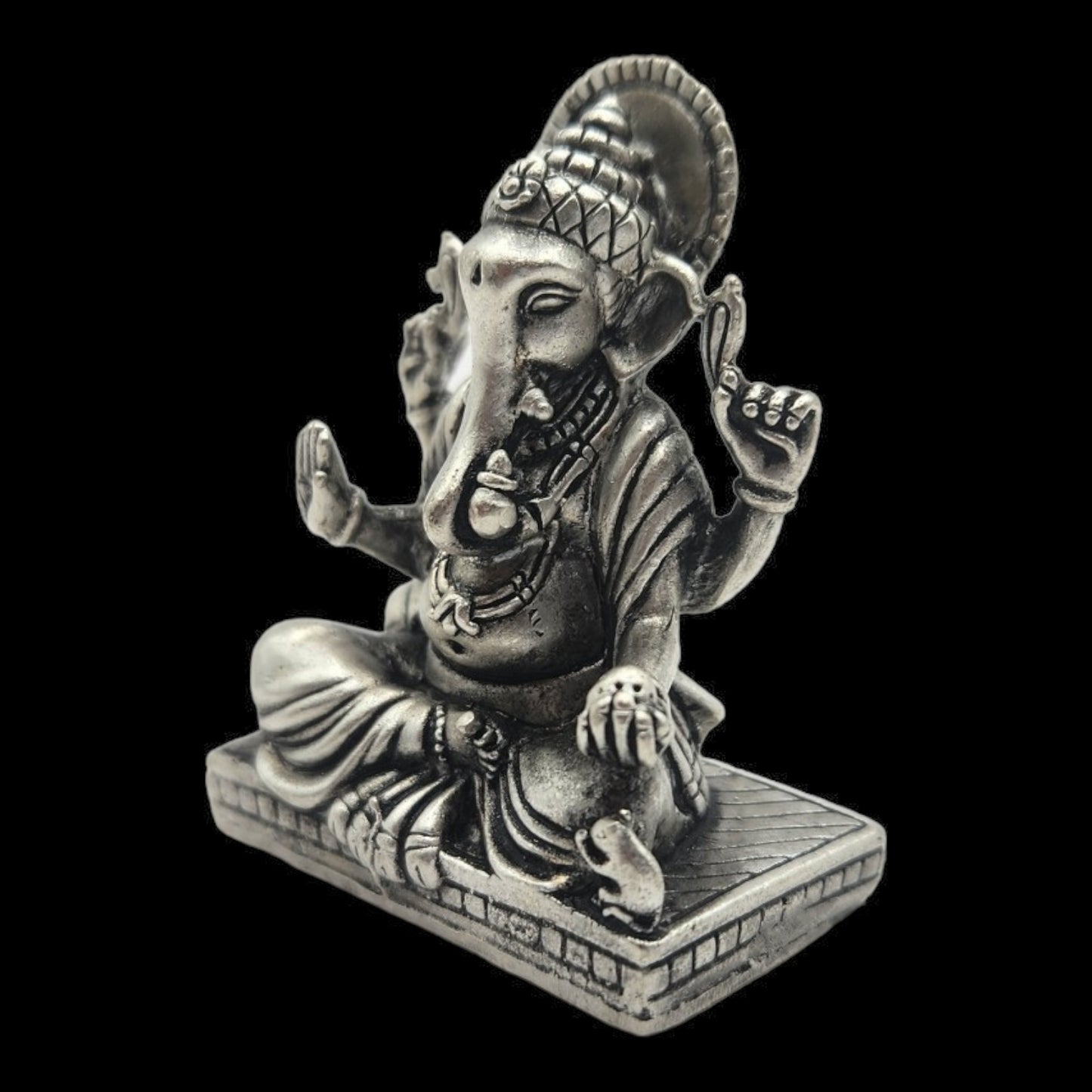 925 Silver Ganesh Idol