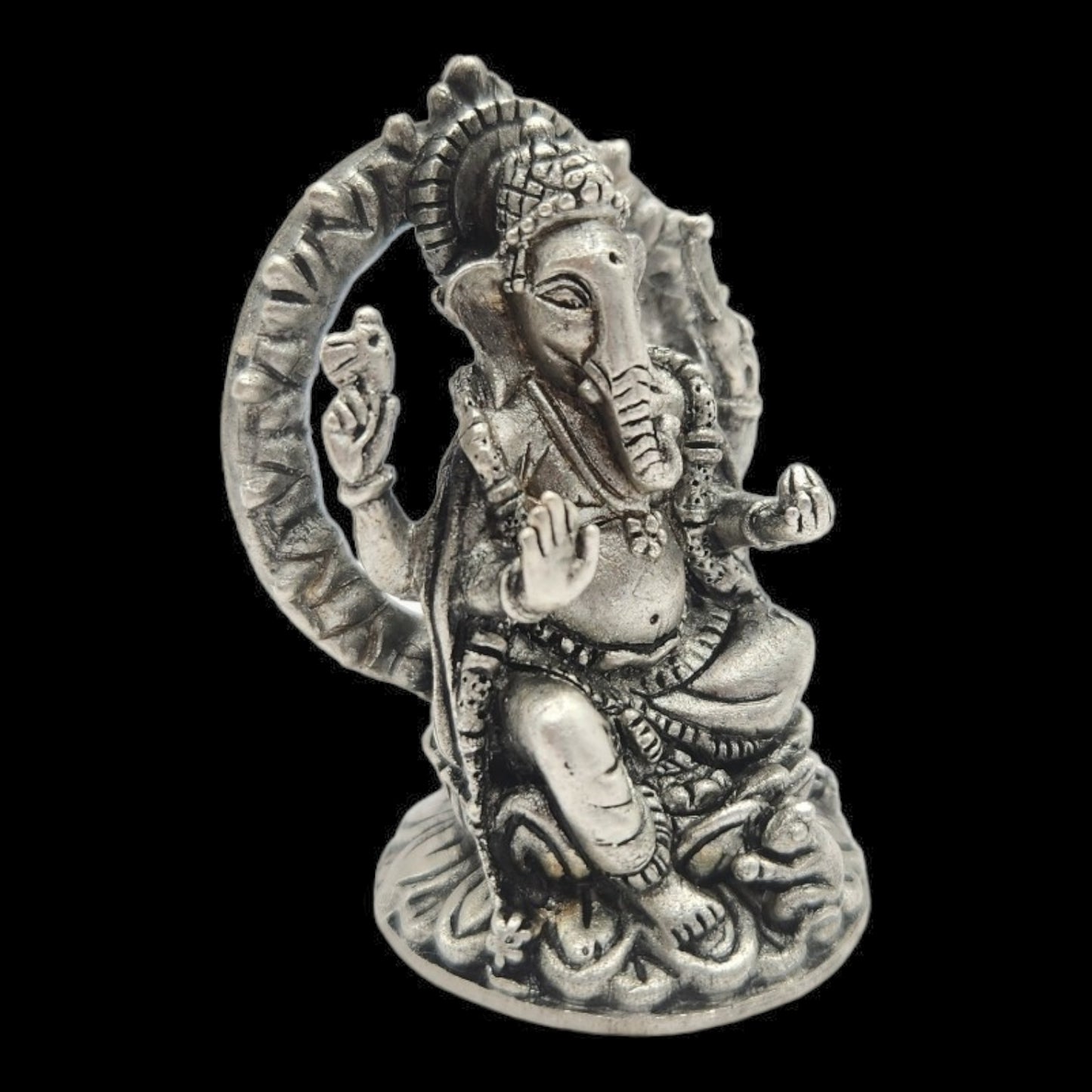 925 Silver Lord Ganesh solid  Idol.