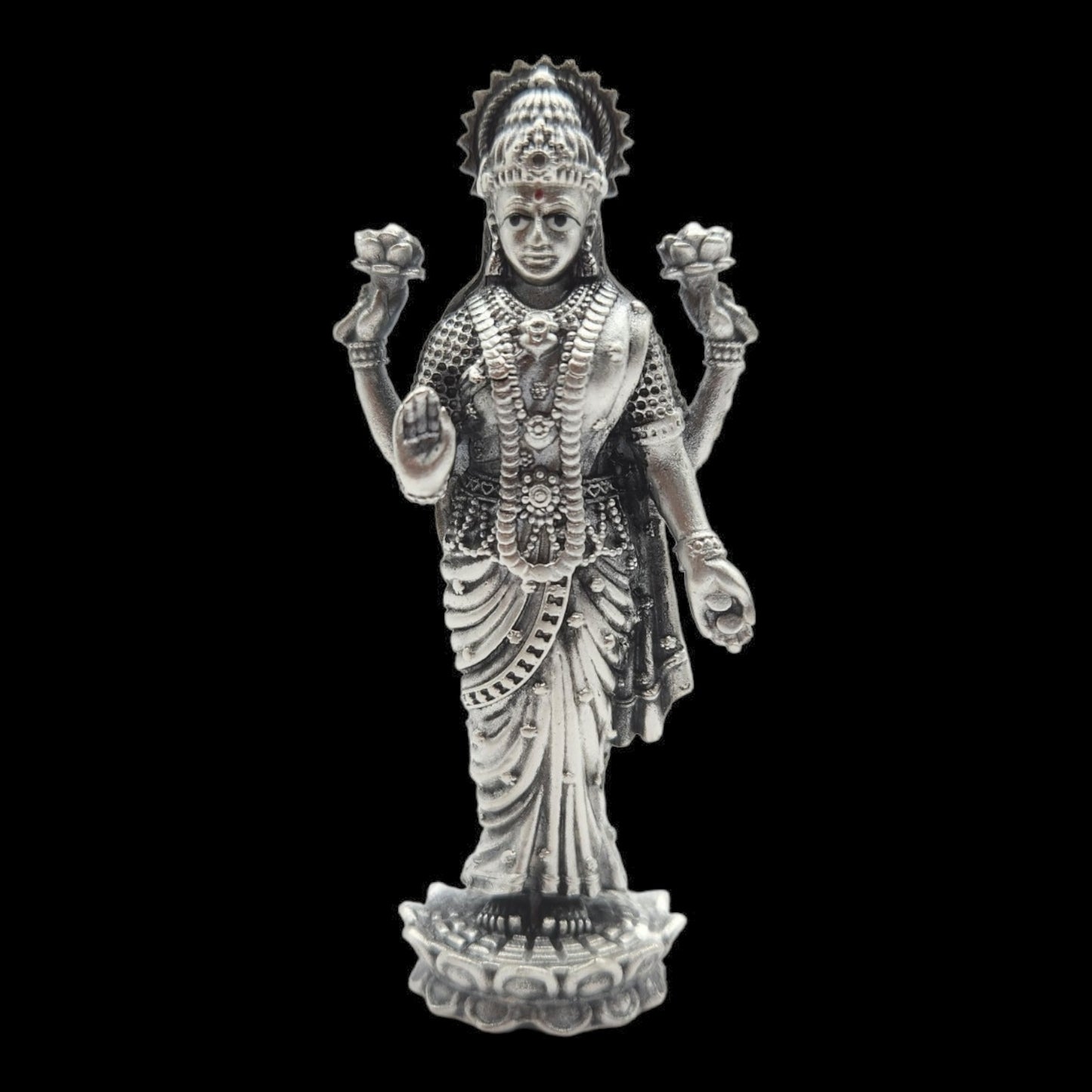 925 Silver  Goddess Laxmi  Idol.