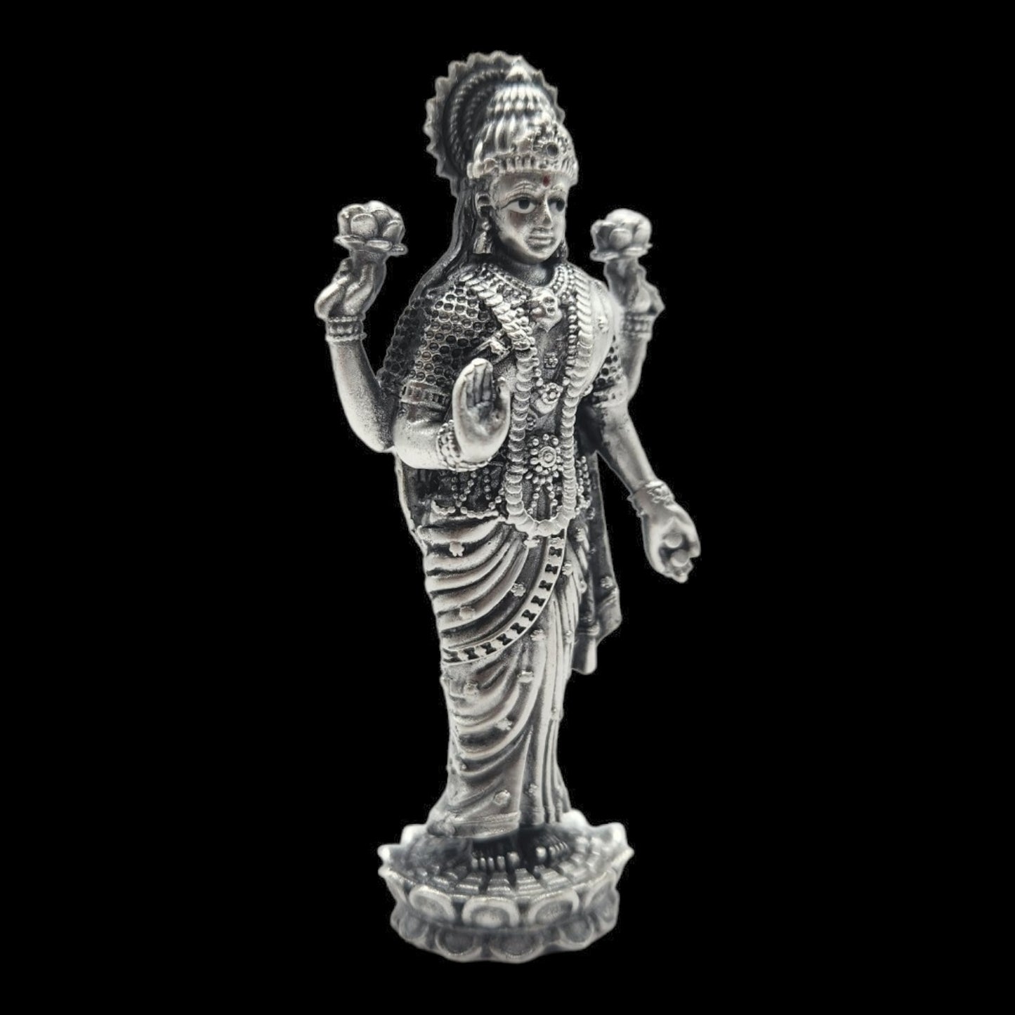 925 Silver  Goddess Laxmi  Idol.