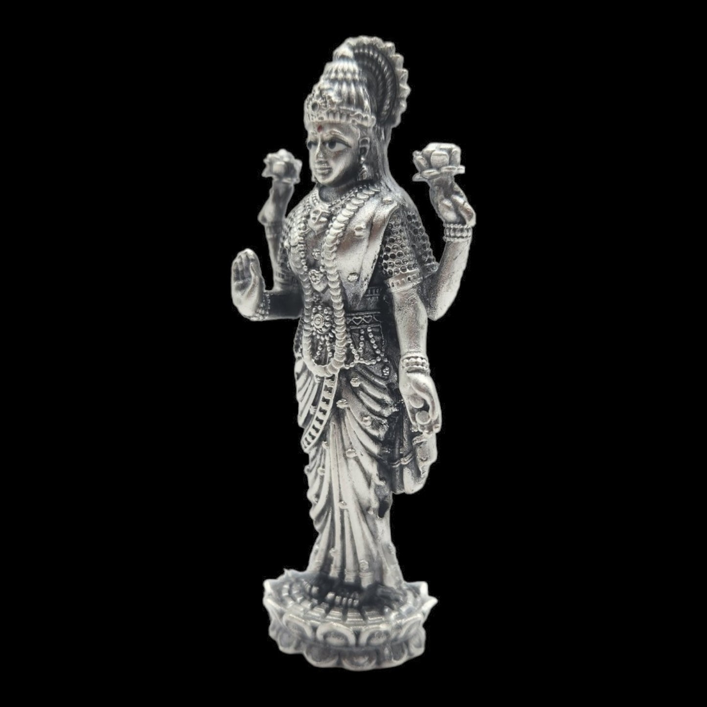 925 Silver  Goddess Laxmi  Idol.