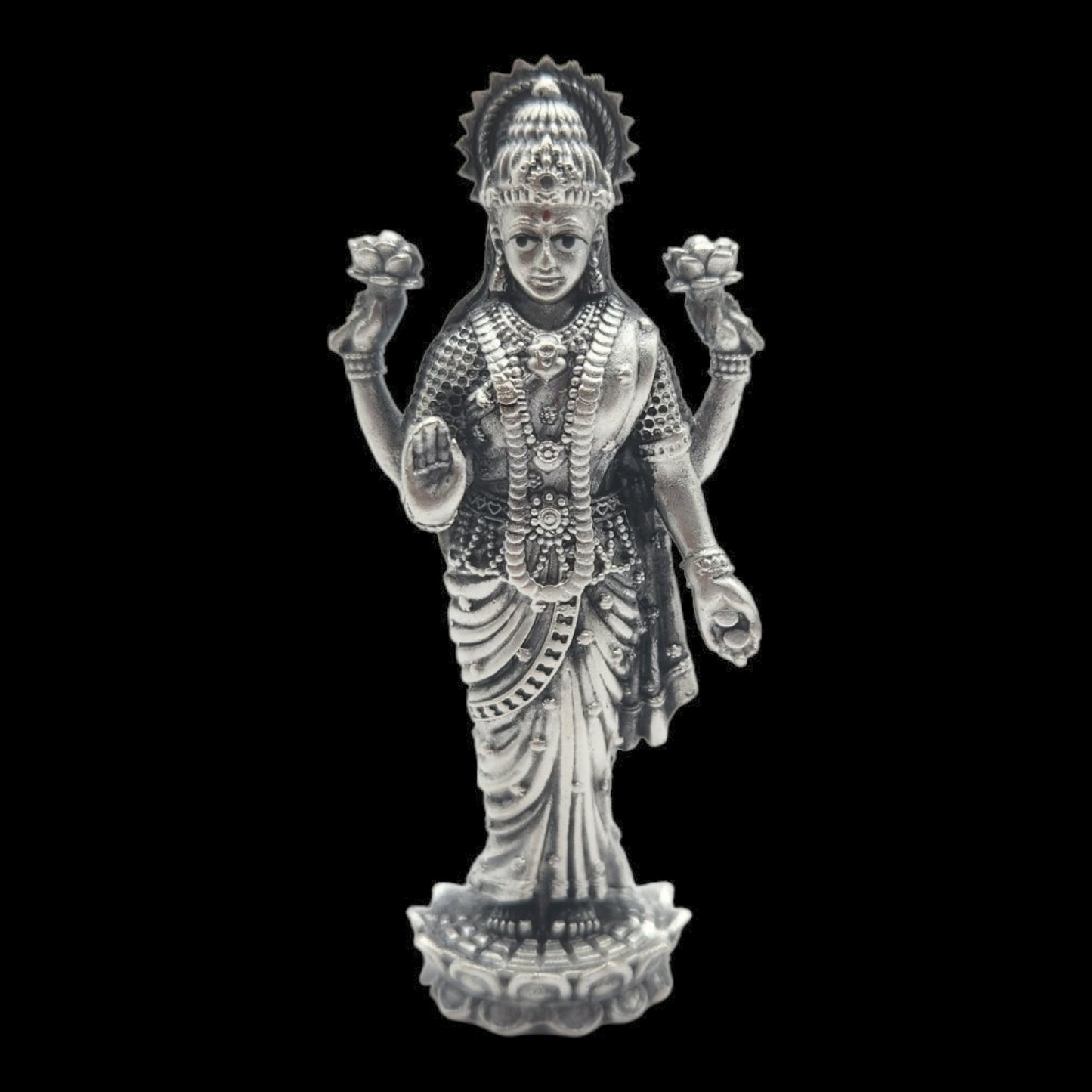 925 Silver  Goddess Laxmi  Idol.