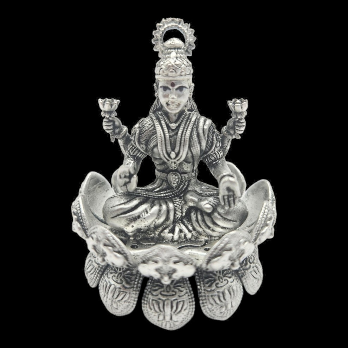 925 Silver Goddess Laxmi  Idol.