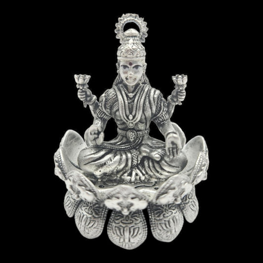 925 Silver Goddess Laxmi  Idol.