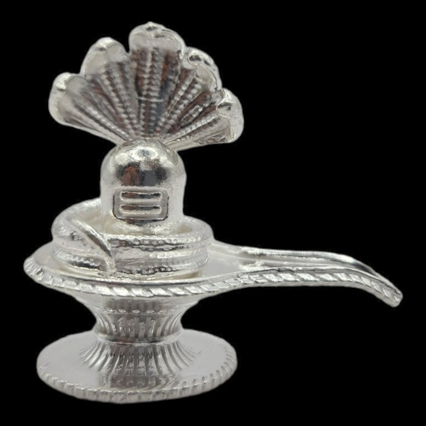 925 Silver Shivling Solid Idol