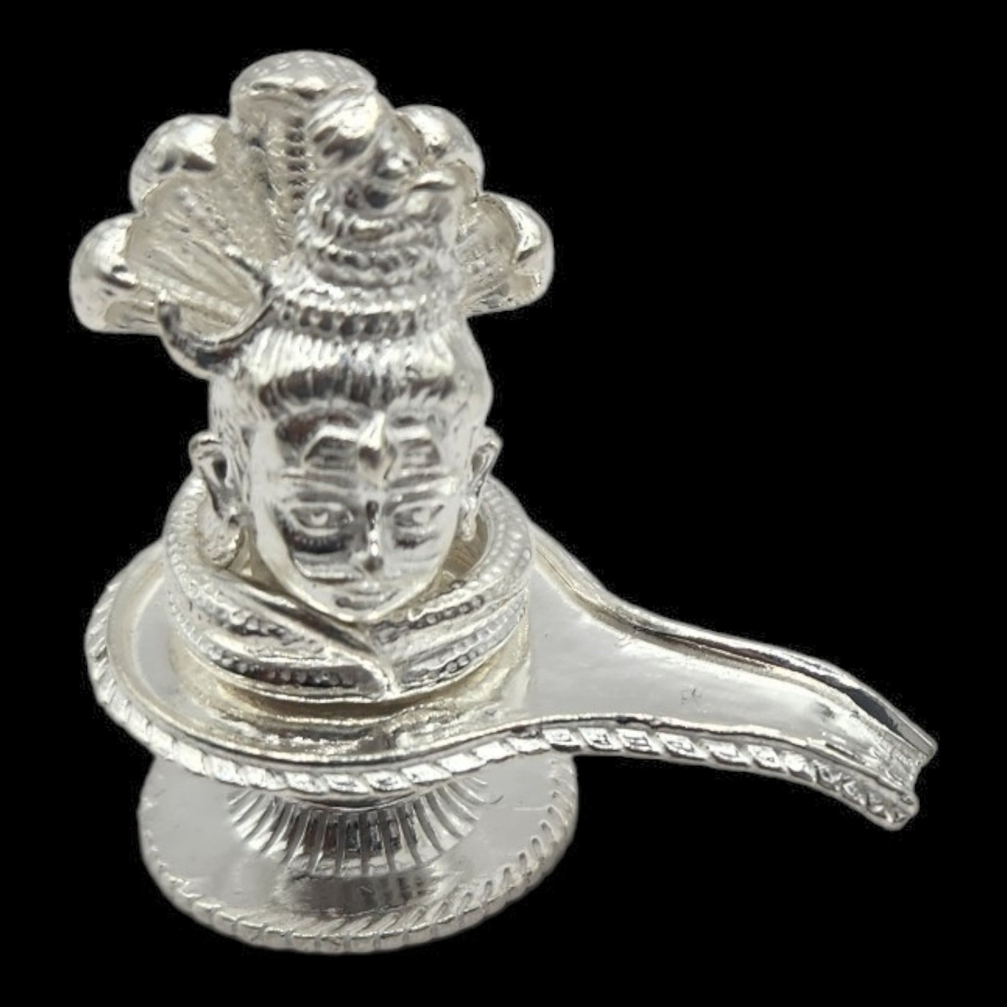 925 Silver Shivling Solid Idol