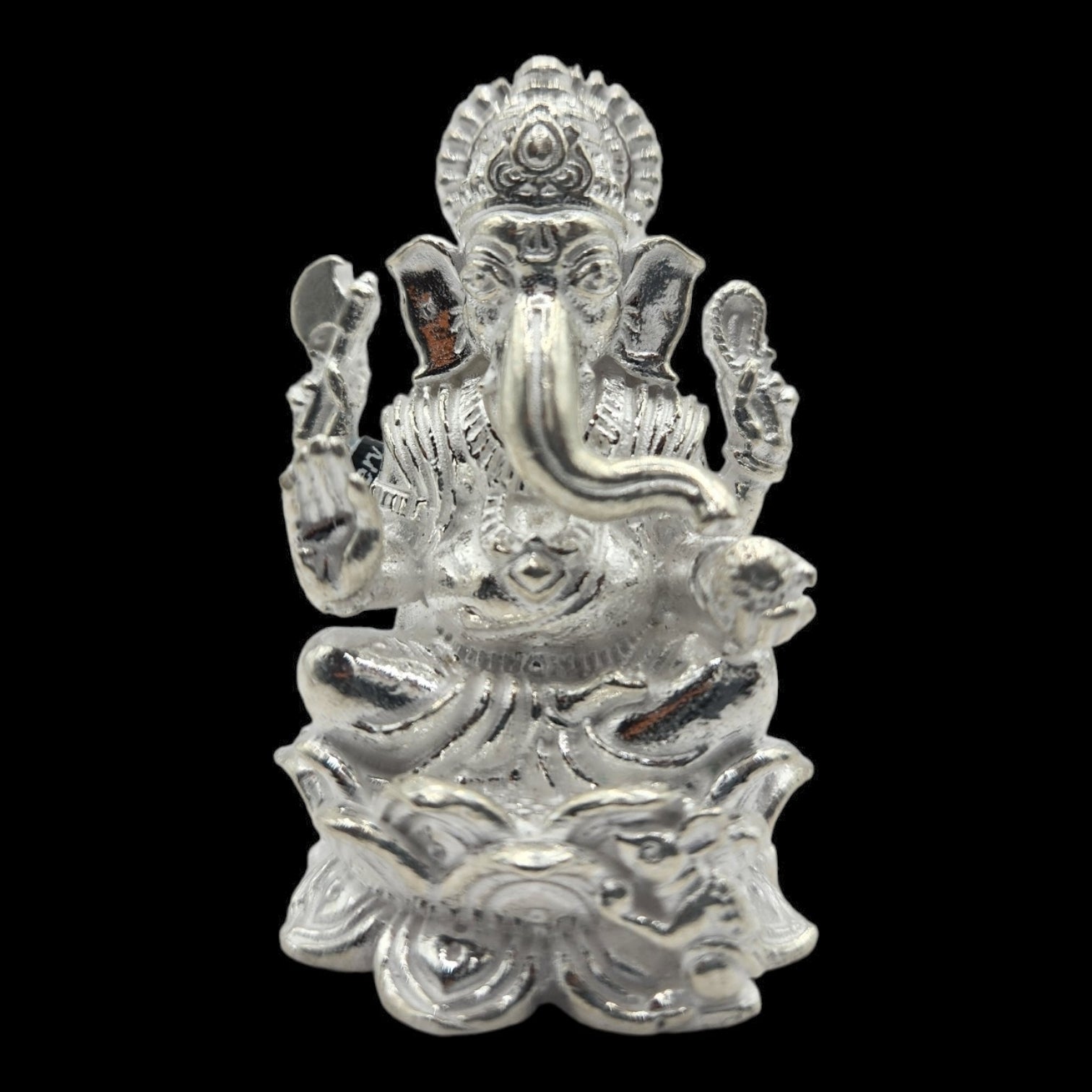Silver Lord Ganesha Solid Idol Silver Touch Silver Lord Ganesha Solid Idol Silver Touch