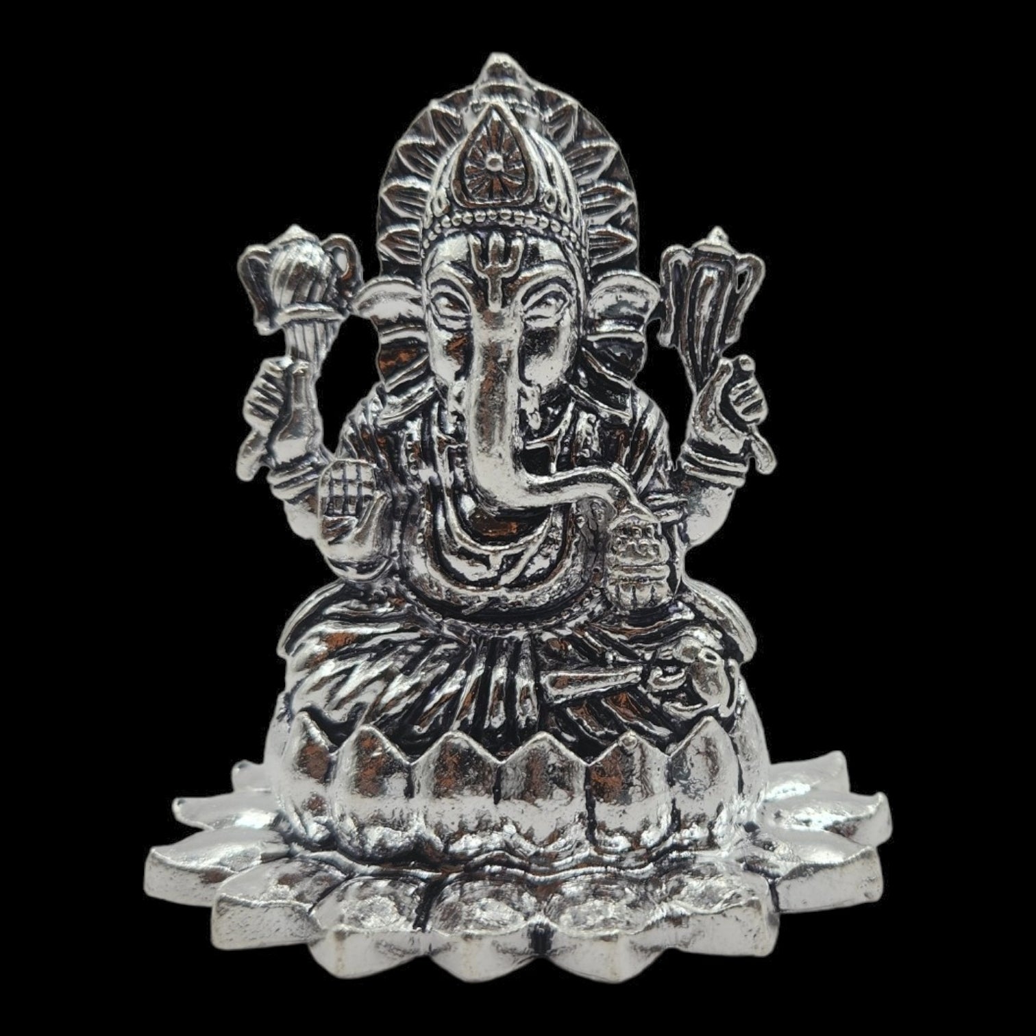 Silver Ganesha Idol – Silver Touch