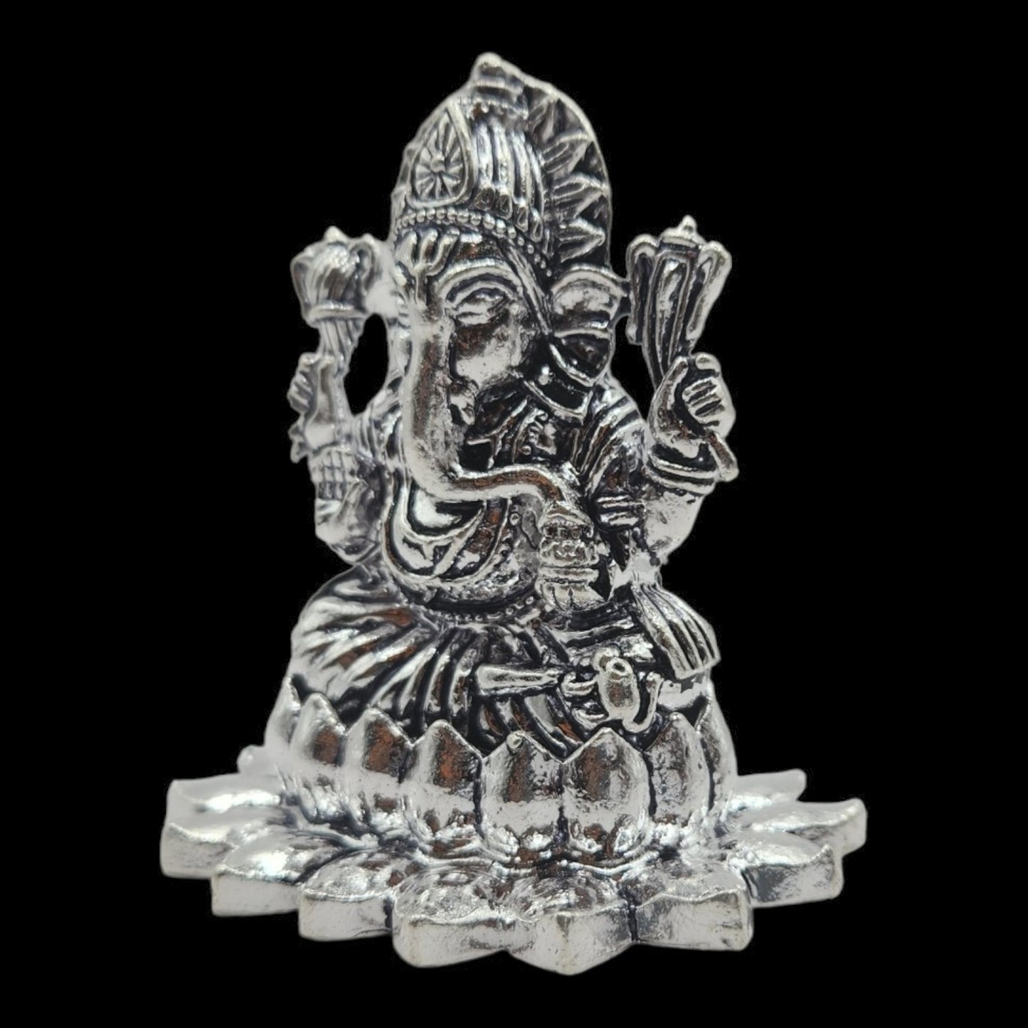 Silver Ganesha Idol