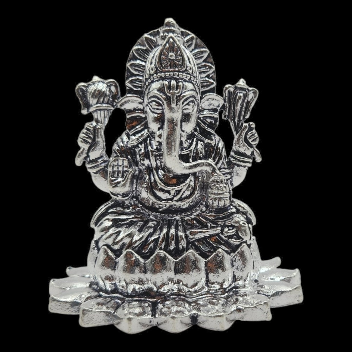 Silver Ganesha Idol