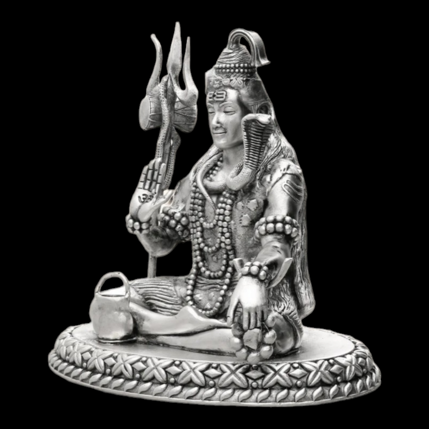 925 silver shivji idol