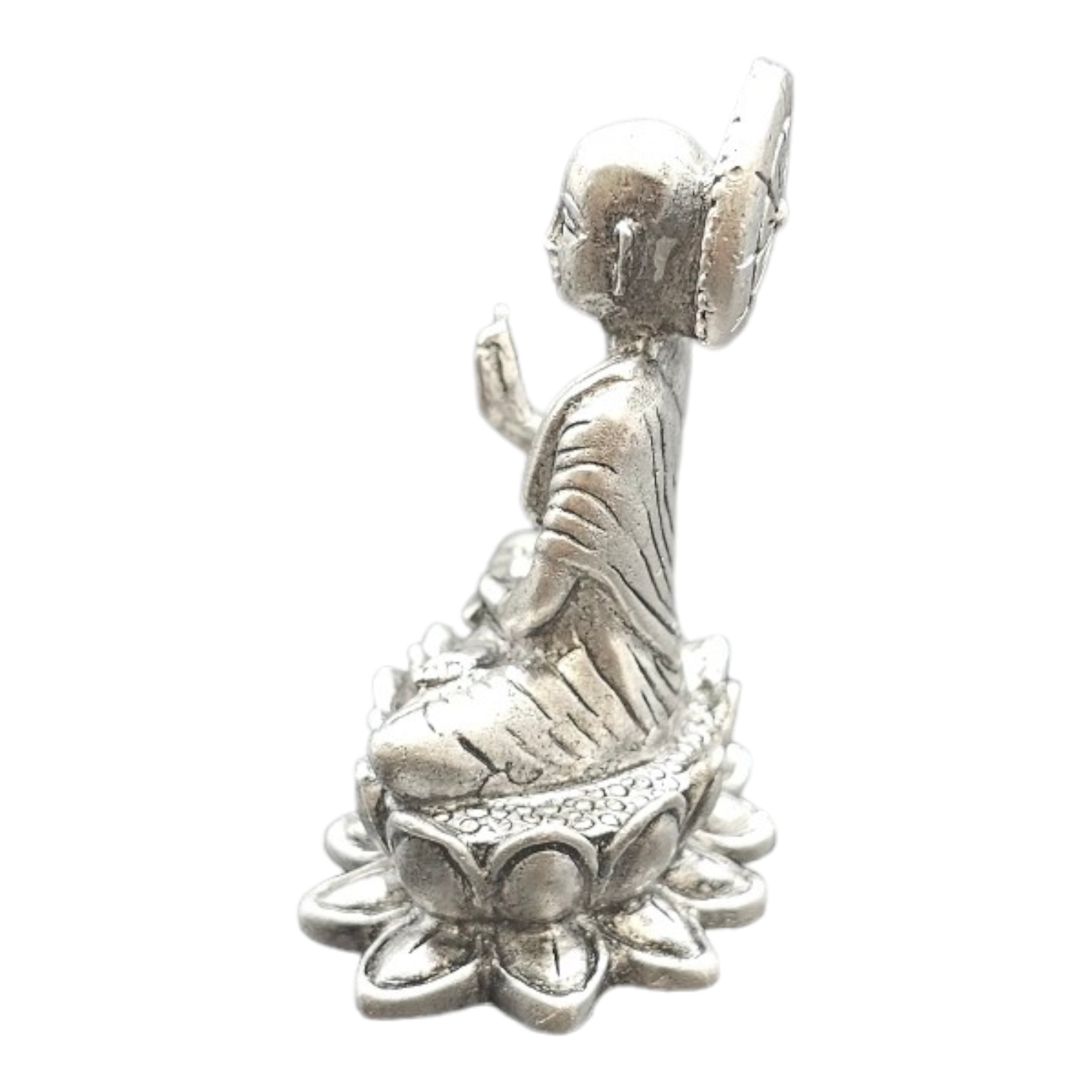 GAUTAM SWAMI MAHARAJ solid Idol  in 925 silver