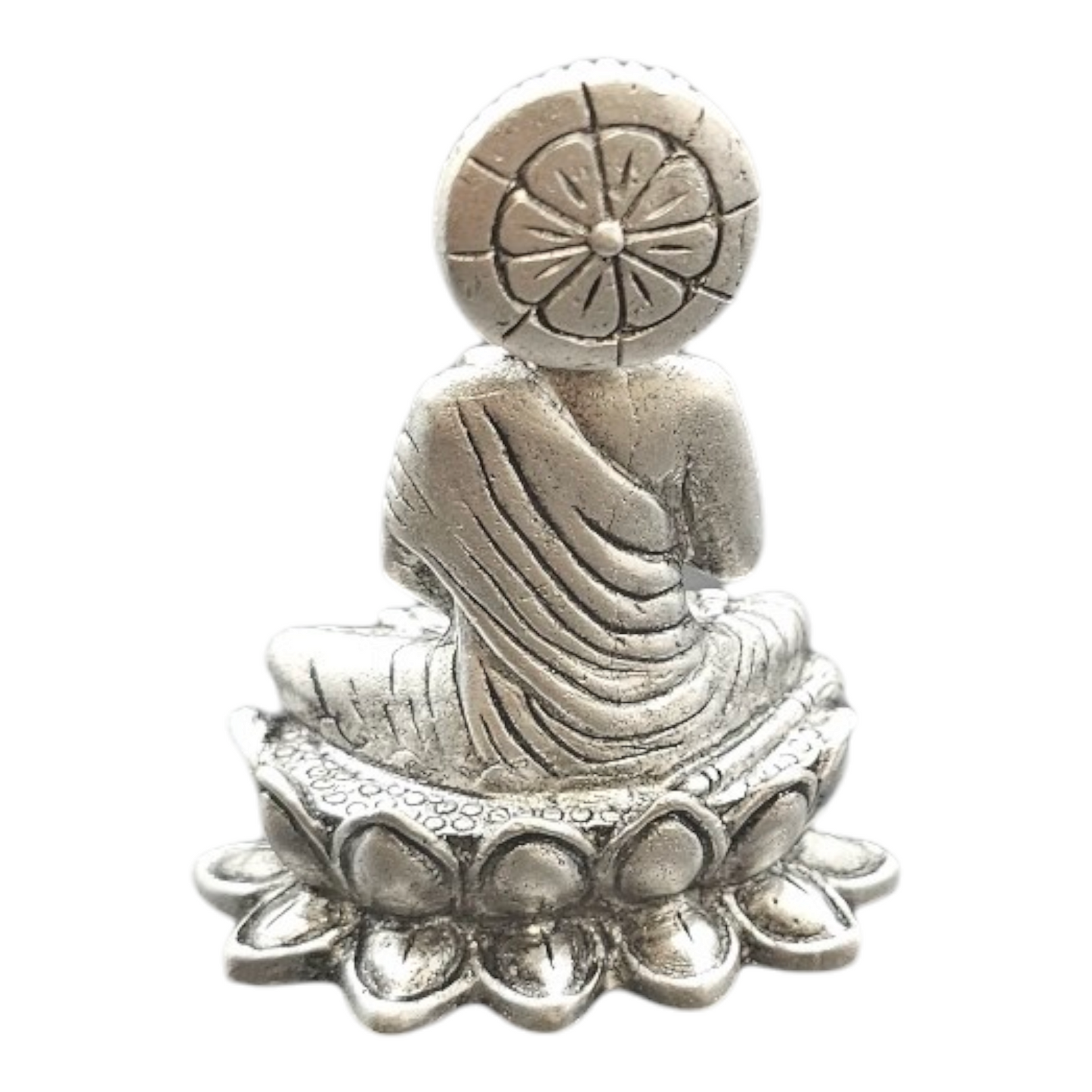 GAUTAM SWAMI MAHARAJ solid Idol  in 925 silver