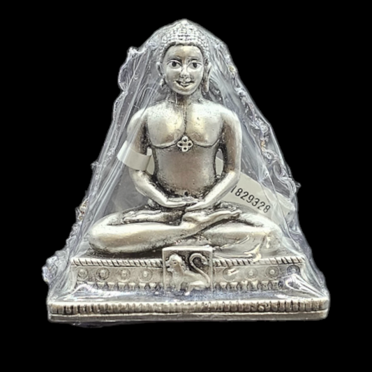 925 silver mahavir swami 3D idol