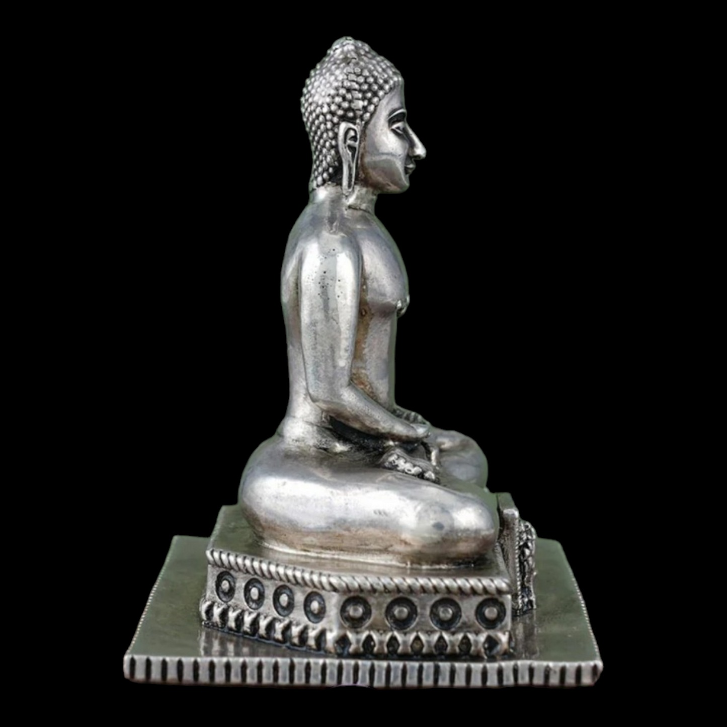 925 silver mahavir swami 3D idol