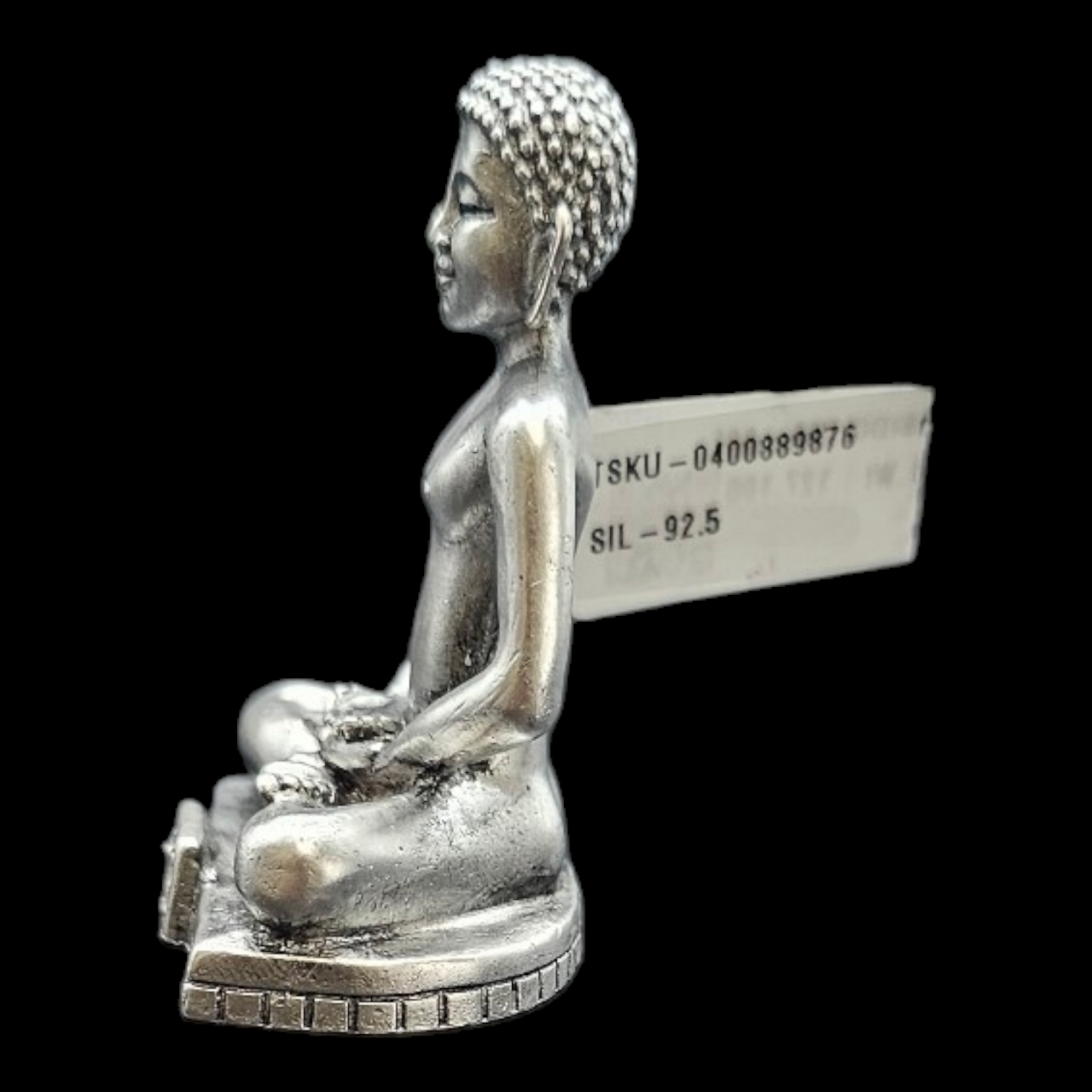 925 silver mahavir swami 3D idol