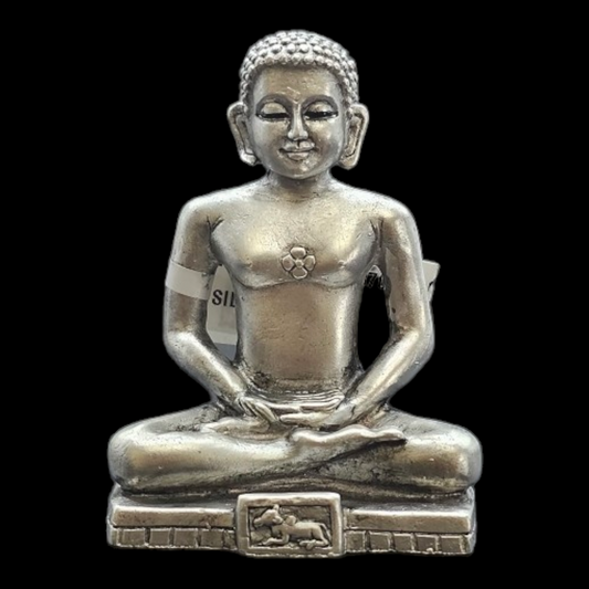 925 silver mahavir swami 3D idol