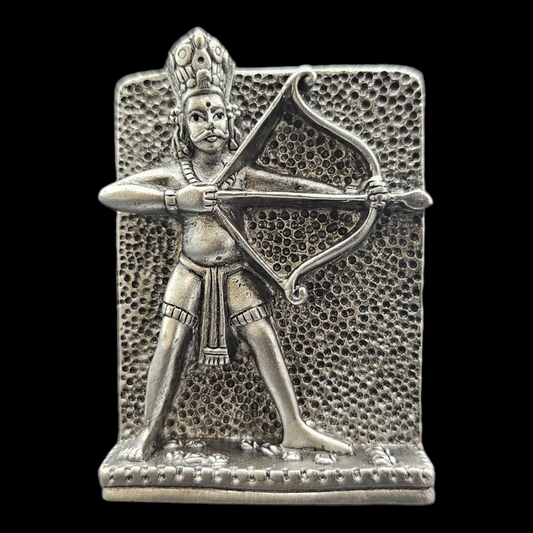 Ghantaghar Mahaveer Swami solid Idol in 925 silver